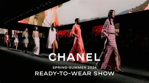 chanel primavera 2024|Chanel ready to wear show.